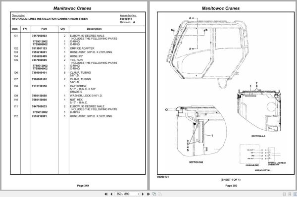 Grove Crane RT765E 2 233570 Parts Manual 2013 (2)