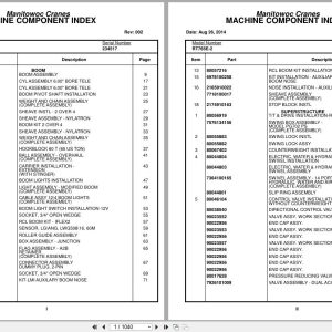 Grove Crane RT765E 2 234517 Parts Manual 2014 (1)