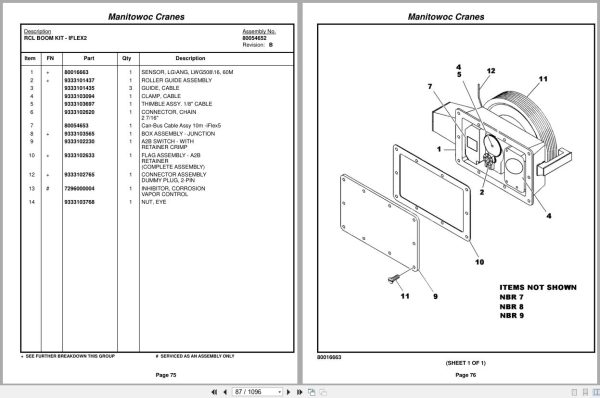 Grove Crane RT765E 2 234866 Parts Manual 2014 (2)