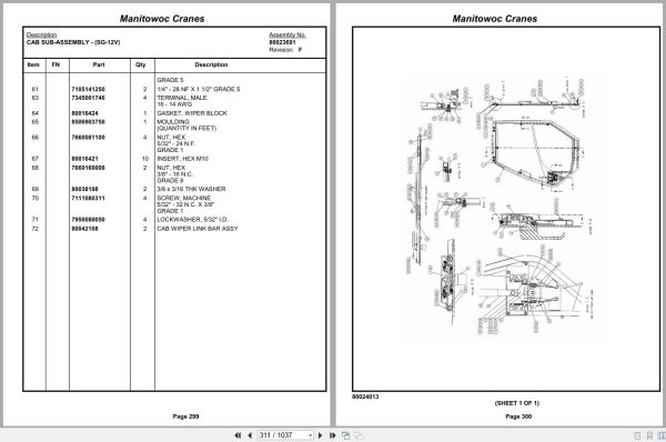 Grove Crane RT765E 2 280086 Parts Manual 2014 (2)