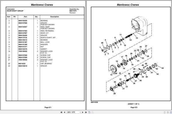 Grove Crane RT765E 2 280223 Parts Manual 2015 (2)