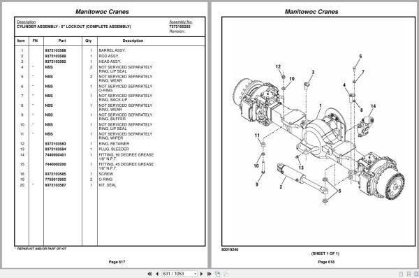 Grove Crane RT765E 2 4 S 232901 Parts Manual 2014 (2)