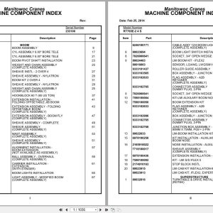 Grove Crane RT765E 2 4 S 233100 Parts Manual 2014 (1)