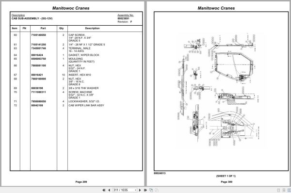 Grove Crane RT765E 2 4 S 233100 Parts Manual 2014 (2)