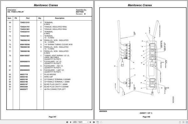 Grove Crane RT765E 2 4 SECT 235453 Parts Manual 2015 (2)