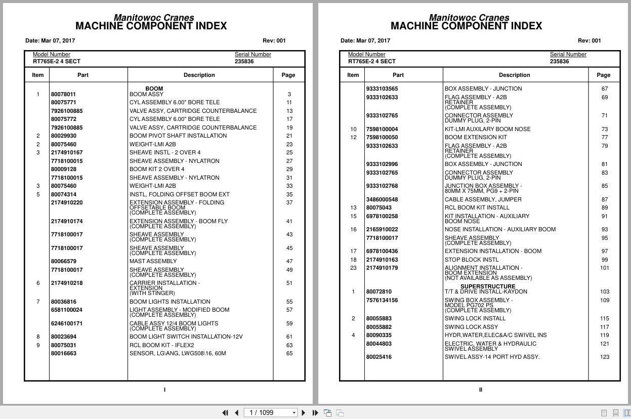 Grove Crane RT765E 2 4 SECT 235836 Parts Manual 2017 (1)