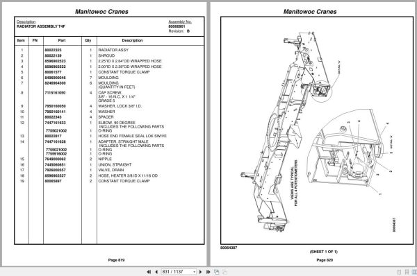 Grove Crane RT765E 2 4 SECT 236109 Parts Manual 2018 (2)