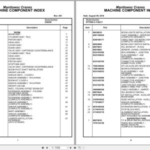 Grove Crane RT765E 2 4 SECT 236299 Parts Manual 2018 (1)