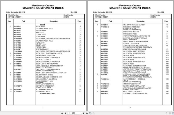 Grove Crane RT765E 2 4 SECT 236345 Parts Manual 2018 (1)