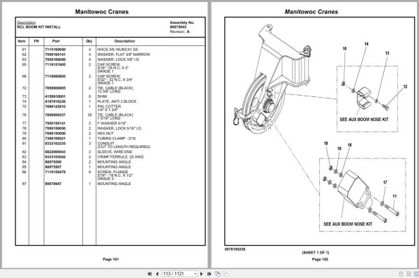 Grove Crane RT765E 2 4 SECT 236378 Parts Manual 2019 (2)