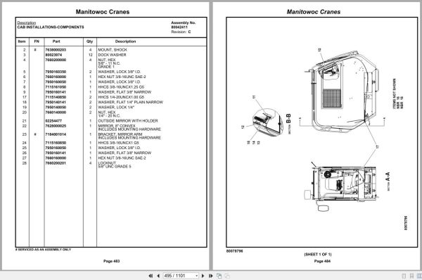Grove Crane RT765E 2 4 SECT 236543 Parts Manual 2019 (2)