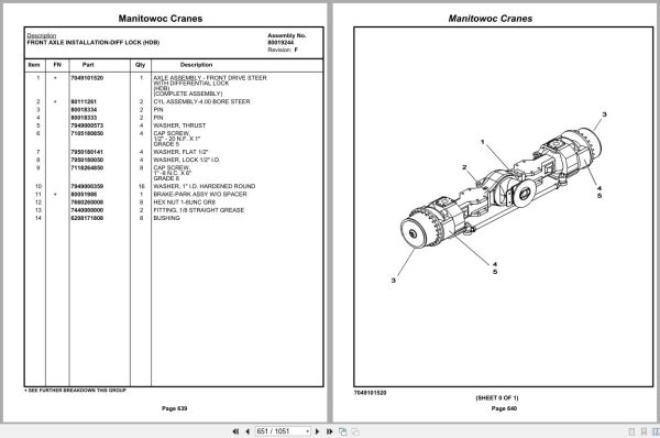 Grove Crane RT765E 2 4 SECT 236717 Parts Manual 2019 (2)