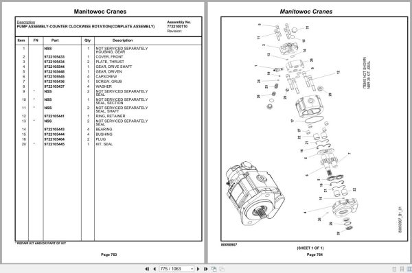 Grove Crane RT765E 2 4 SECT 236750 Parts Manual 2019 (2)