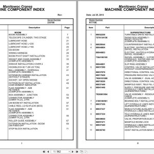 Grove Crane RT770E 233766 Parts Manual 2013 (1)