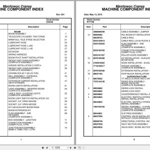 Grove Crane RT770E 234348 Parts Manual 2015 (1)
