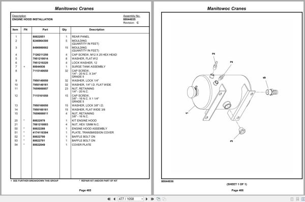 Grove Crane RT770E 234385 Parts Manual 2013 (2)
