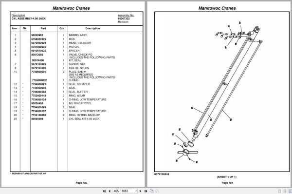 Grove Crane RT770E 235526 Parts Manual 2016 (2)