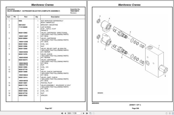Grove Crane RT770E 5 SECT 235582 Parts Manual 2016 (2)