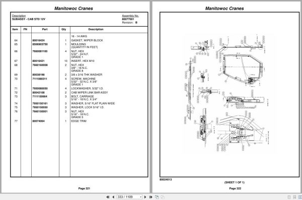 Grove Crane RT770E 5 SECT 235777 Parts Manual 2017 (2)