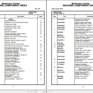 Grove Crane RT770E 5 SECT 235794 Parts Manual 2016 (1)
