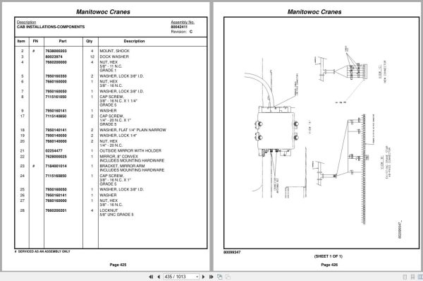 Grove Crane RT770E 5 SECT 235916 Parts Manual 2018 (2)