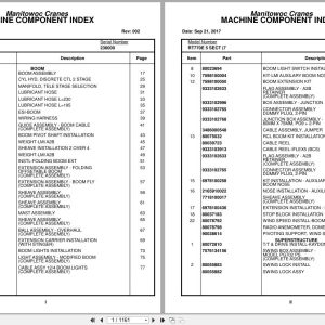 Grove Crane RT770E 5 SECT 236000 Parts Manual 2017 (1)