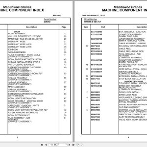 Grove Crane RT770E 5 SECT 236362 Parts Manual 2018 (1)