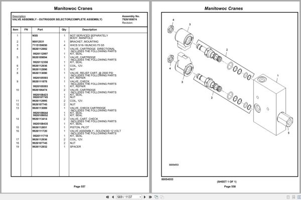 Grove Crane RT770E 5 SECT 236362 Parts Manual 2018 (2)
