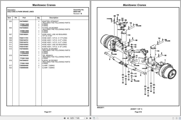 Grove Crane RT770E 5 SECT 236388 Parts Manual 2018 (2)