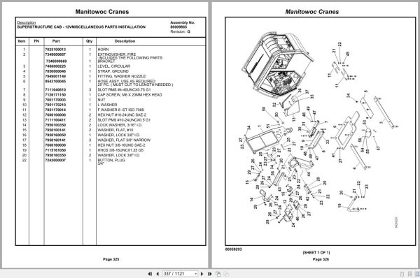 Grove Crane RT770E 5 SECT 236508 Parts Manual 2019 (2)