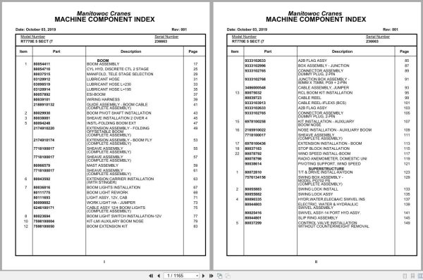 Grove Crane RT770E 5 SECT 236663 Parts Manual 2019 (1)