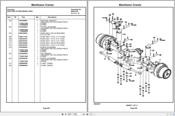 Grove Crane RT770E 5 SECT 236837 Parts Manual 2020 (2)