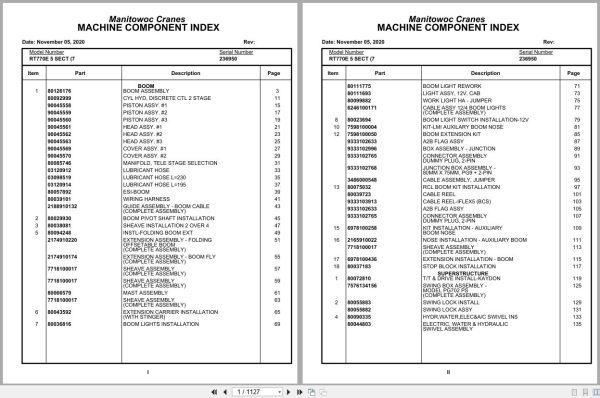 Grove Crane RT770E 5 SECT 236950 Parts Manual 2020 (1)