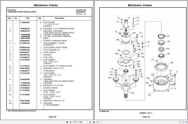 Grove Crane RT855B 77725 Parts Manual 2017 (2)