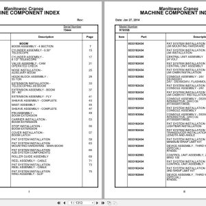 Grove Crane RT855B 79444 Parts Manual 2014 (1)
