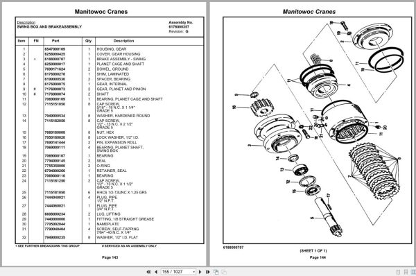 Grove Crane RT855B 81035 Parts Manual 2020 (2)