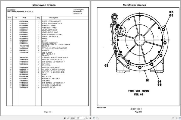 Grove Crane RT855B 82516 Parts Manual 2019 (2)
