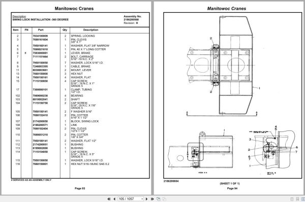 Grove Crane RT855B 84441 Parts Manual 2019 (2)
