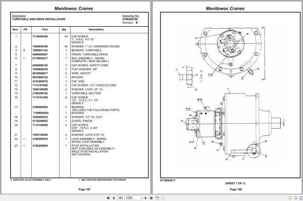Grove Crane RT855B 84898 Parts Manual 2014 (2)