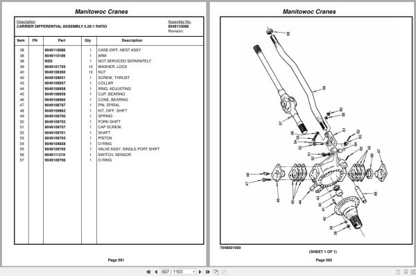 Grove Crane RT860 220567 Parts Manual 2014 (2)