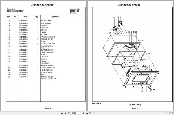 Grove Crane RT860 220912 Parts Manual 2014 (2)