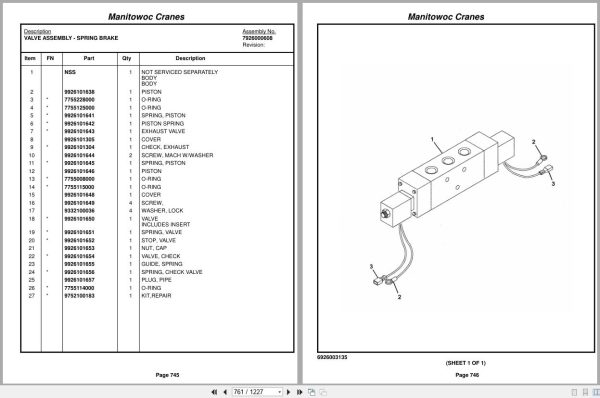 Grove Crane RT860 221148 Parts Manual 2014 (2)
