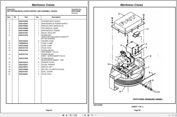 Grove Crane RT860 221356 Parts Manual 2014 (2)