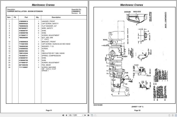 Grove Crane RT860 87973 Parts Manual 2012 (2)