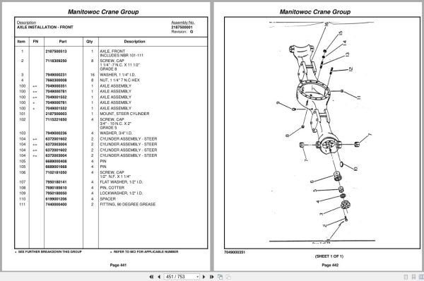 Grove Crane RT865 48289 Parts Manual 2007 (2)