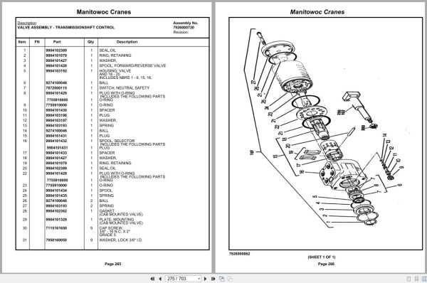 Grove Crane RT865 48291 Parts Manual 2019 (2)