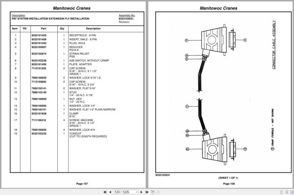 Grove Crane RT865B 220188 Parts Manual 2014 (2)