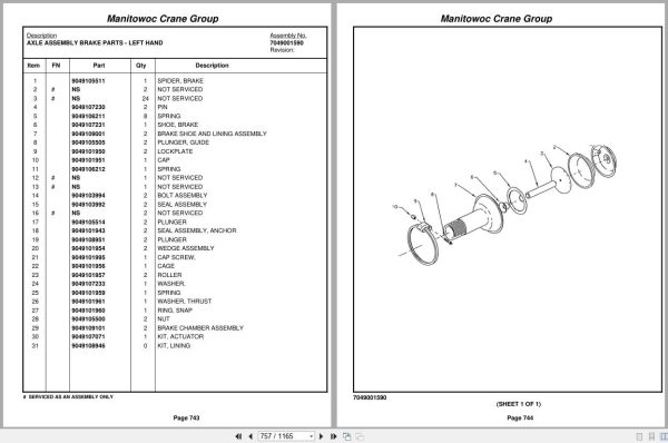 Grove Crane RT865B 79936 Parts Manual 2008 (2)