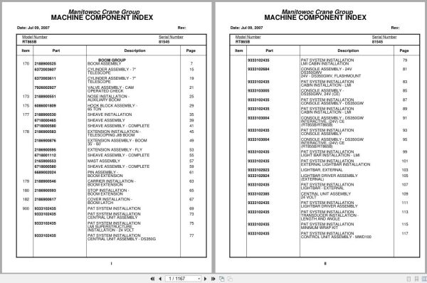 Grove Crane RT865B 81545 Parts Manual 2007 (1)