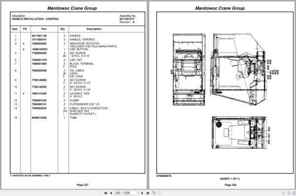 Grove Crane RT865B 86140 Parts Manual 2004 (2)